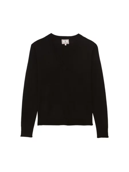 Sweter Ines De La Fressange Paris wełniany czarny