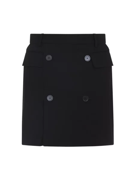 Mała mały spódnica mini Balenciaga elegancka czarna