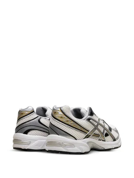 Sneakerși Asics cu șireturi din dantelă gri