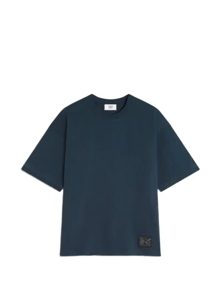 Tričko Maison Kitsuné modré