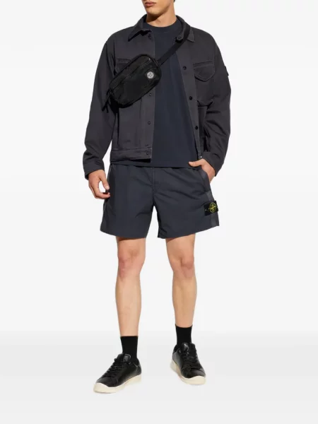 Geacă Stone Island cu strasuri gri