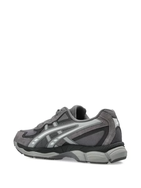 Sneakerși Asics din piele de căprioară albastru