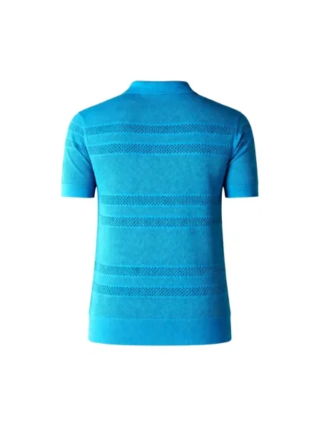 Koszulka polo Dries Van Noten niebieska