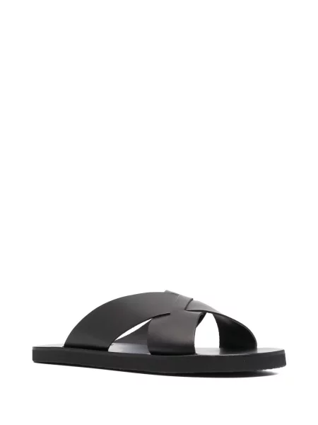 Кожени чехли Ancient Greek Sandals черно