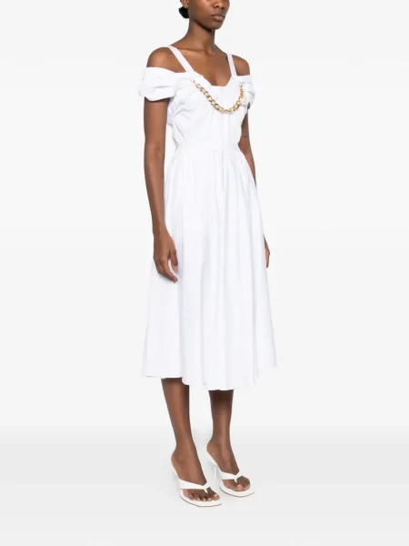 Rochie mini Elisabetta Franchi de costum alb
