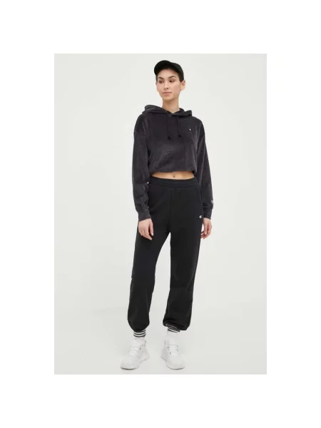 Champion bluza z kapturem gładka czarny