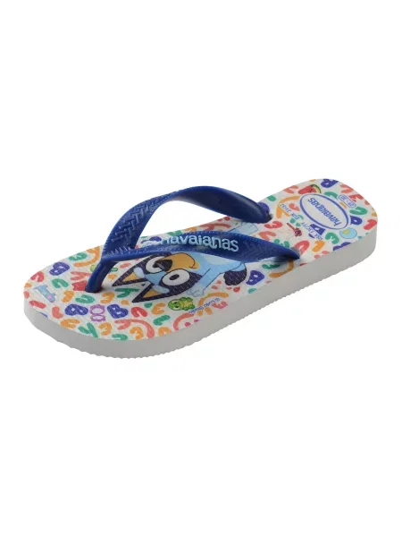 HAVAIANAS Nyitott cipők KIDS BLUEY tengerészkék narancs zöld