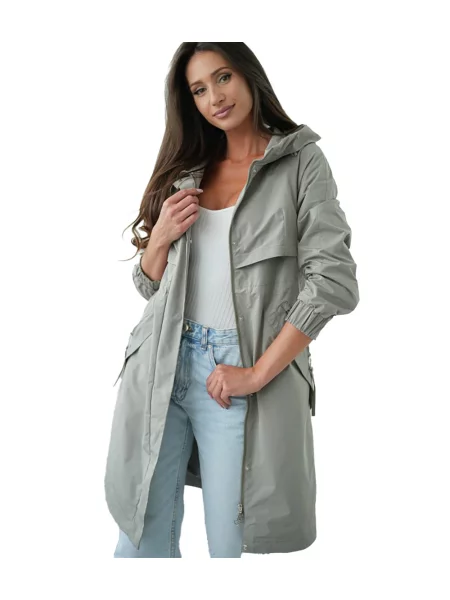 Kurtka przejściowa Pri biała