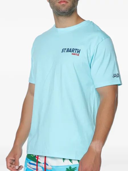 Tricou Mc2 Saint Barth cu imagine albastru