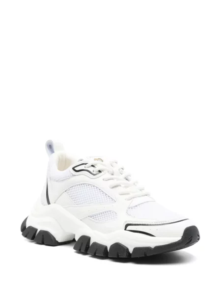 Sneakerși Twinset plasă alb