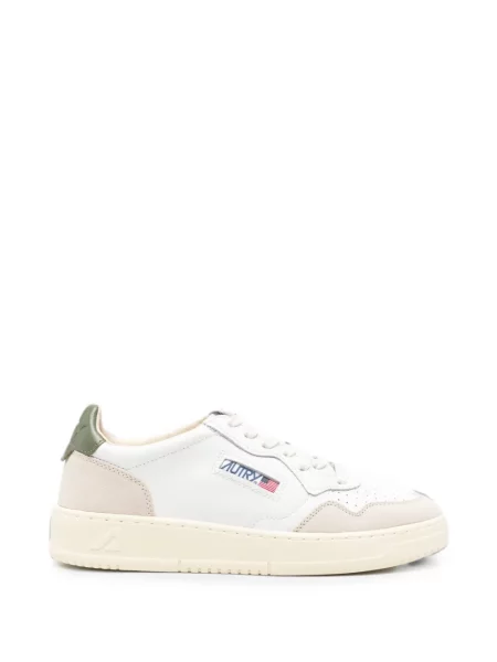 Sneakerși Autry din piele alb