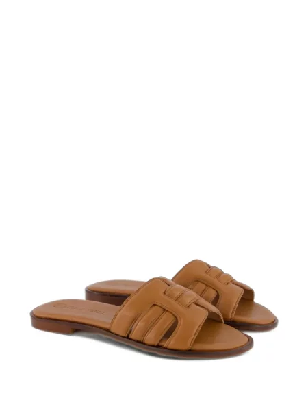 Sandale Gibaldi din piele maro
