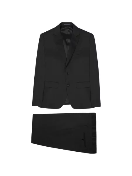 Costum Colamarino cu rever negru