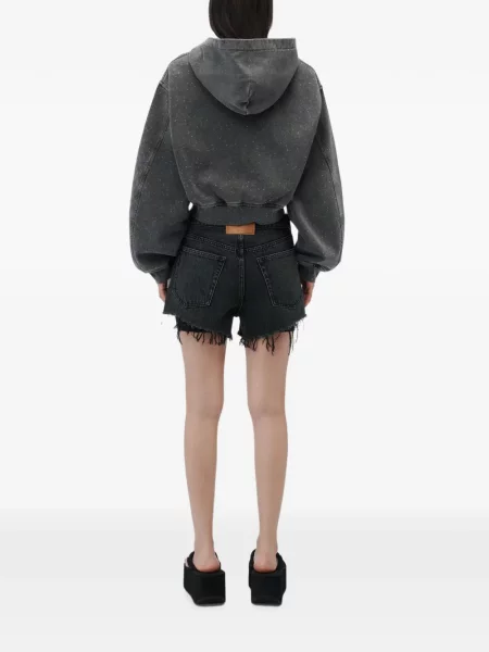 Hanorac cu glugă Alexander Wang gri
