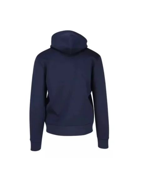 Bluza z kapturem Blauer polarowa z kapturem niebieska