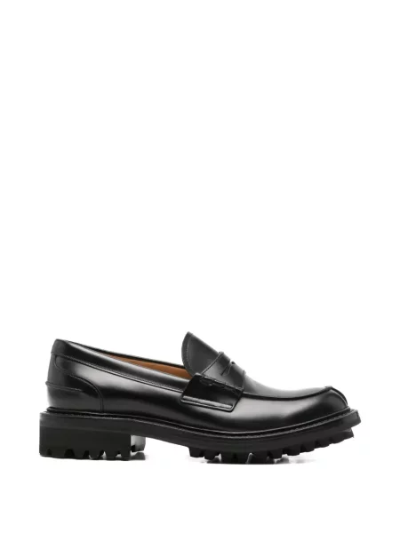 Pantofi loafer Church's chunky negru