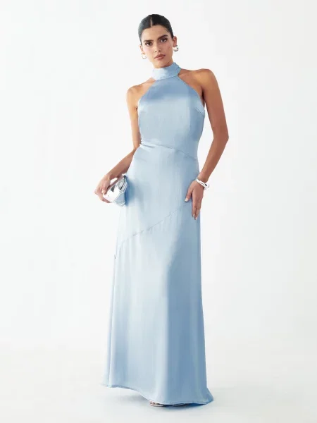 BWLDR Rochie de seară Shaw deschis albastru