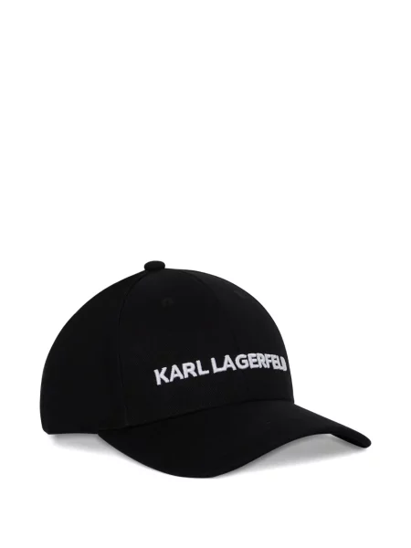 Șapcă Karl Lagerfeld cu broderie negru
