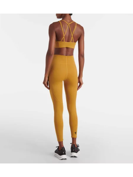 Legíny Adidas By Stella Mccartney béžová