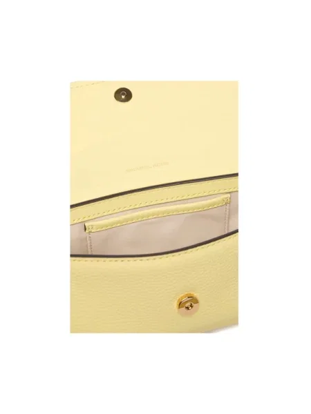 Torebka crossbody Michael Kors skórzana żółta