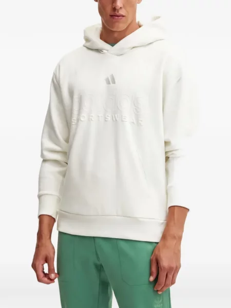Csíkos tornaterem rövidnadrág Adidas nyomtatás kék