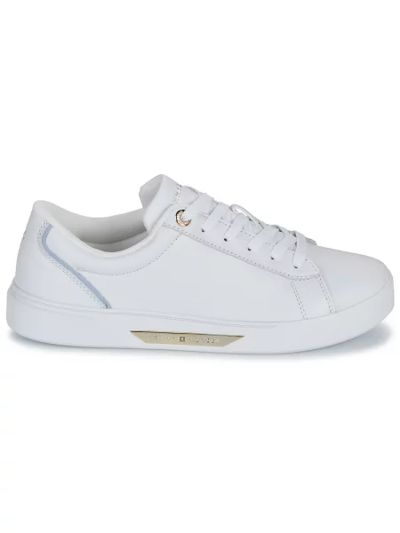 Boty Tommy Hilfiger Chic Court white bílé