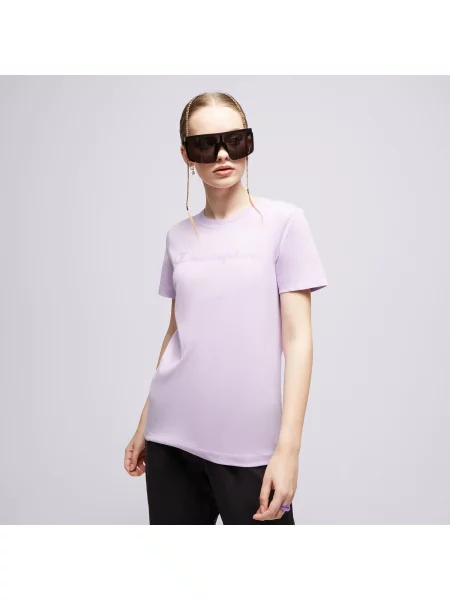 Champion T-Shirt Crewneck T-Shirt fioletowa