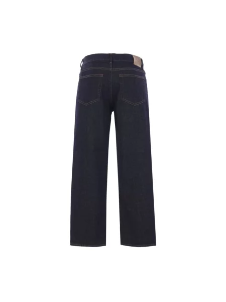 Jeansy straight leg Toteme niebieskie