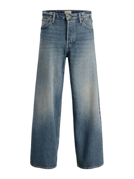 JACK & JONES Džíny JJIDave JJCooper džínovina modrá