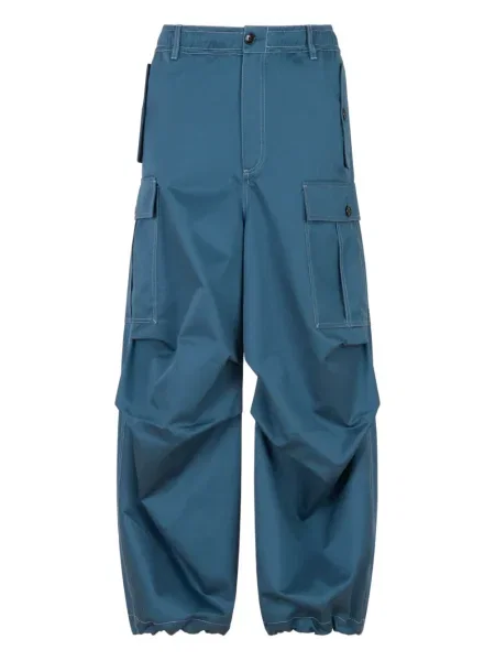 Pantaloni cargo Marni albastru