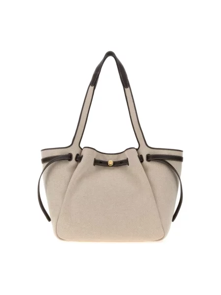 Shopperka Tory Burch biała