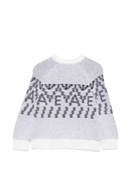 Sweter dziecięcy Emporio Armani biały