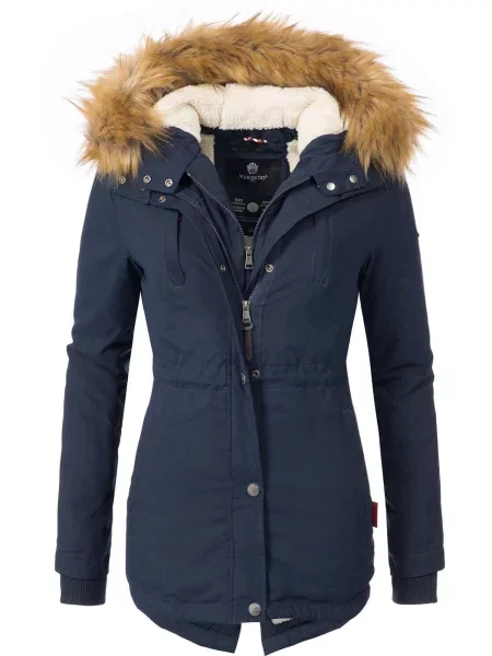 MARIKOO Palton de iarnă Akira noapte albastru