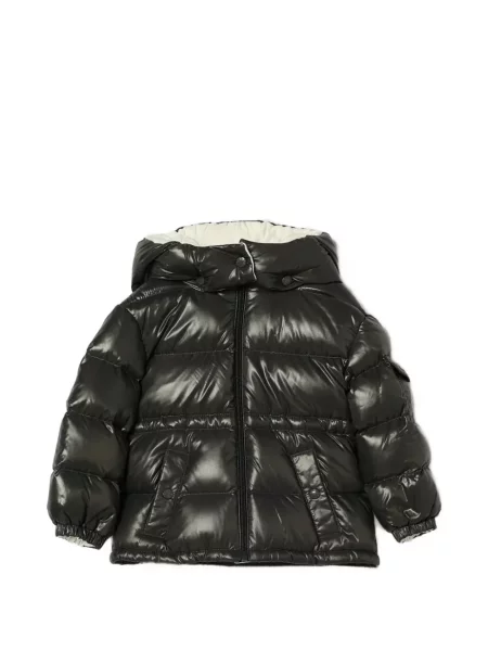 Kurtka dziecięca Moncler Enfant szara