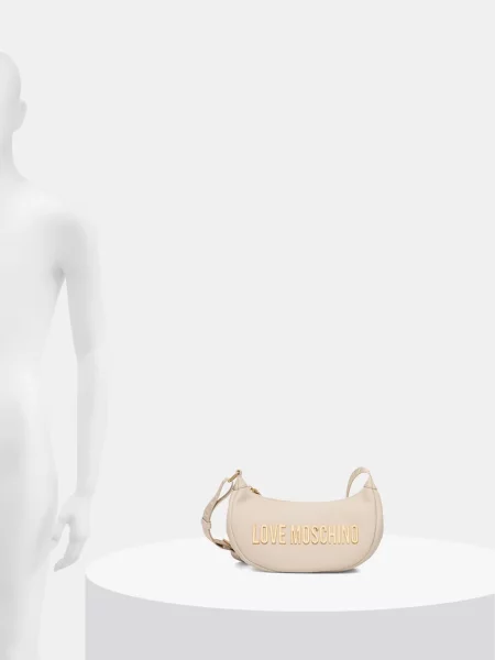 Love Moschino Félhold táska női műbőr bézs