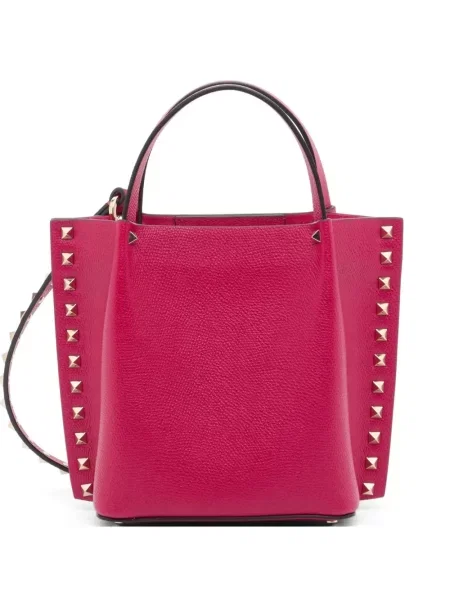Geantă shopper Valentino Garavani roz