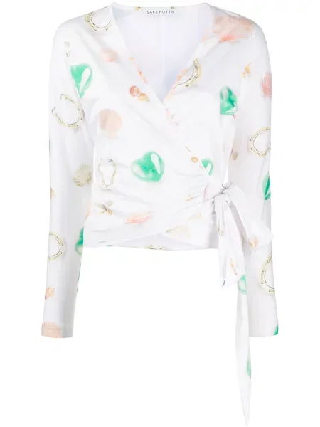 Top Saks Potts alb