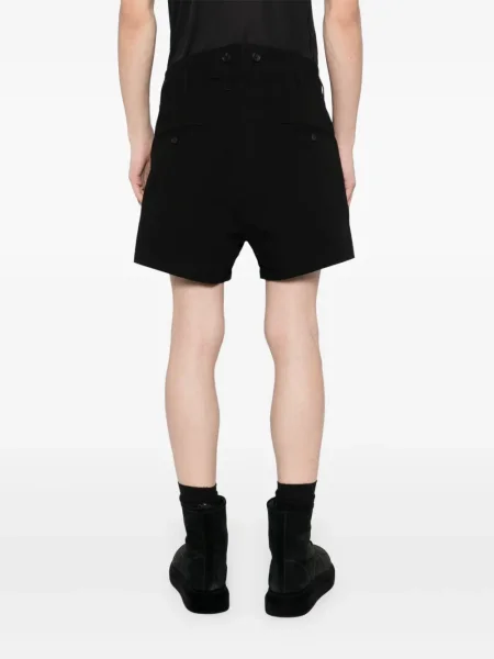 Pantaloni scurți Yohji Yamamoto negru