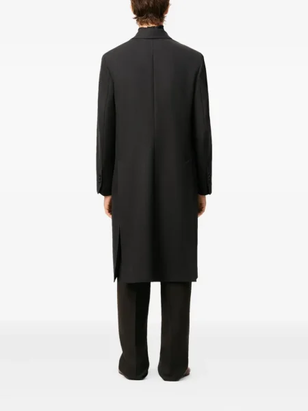 Palton Ami Paris de lână negru