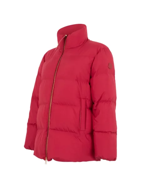 Scurt geacă cu puf Moncler roșu