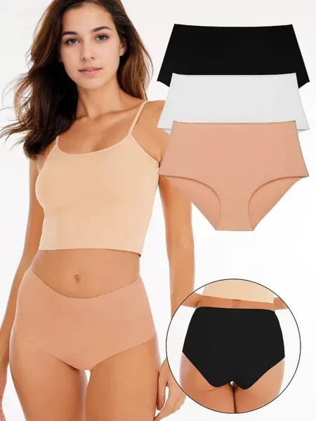 Chiloți Dewberry cu talie înaltă negru