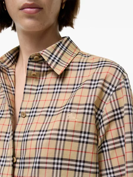Cămașă Burberry în carouri clasică