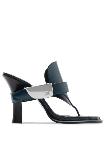 Sandale Burberry din piele albastru