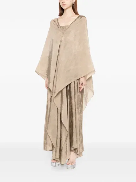 Rochie maxi Shatha Essa drapată de costum