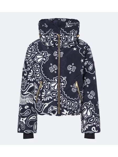 Geacă de schi Goldbergh cu model paisley negru