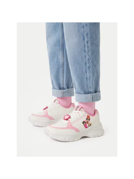 Sneakers Powerpuff Girls alb