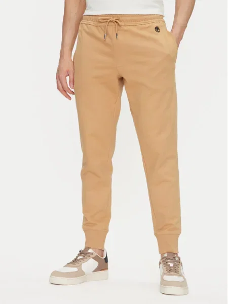 Timberland Teplákové nohavice béžová