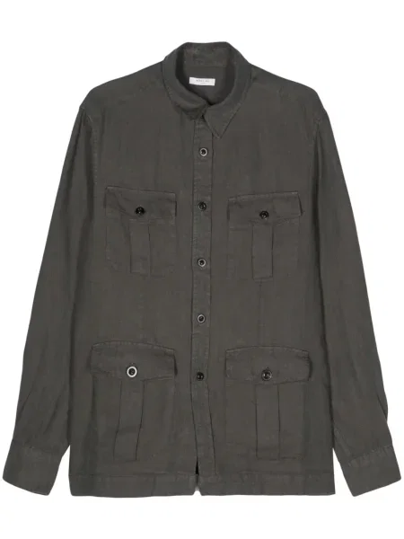 Geacă Boglioli de in gri