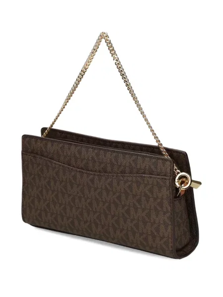Pántos nyaklánc Michael Michael Kors barna