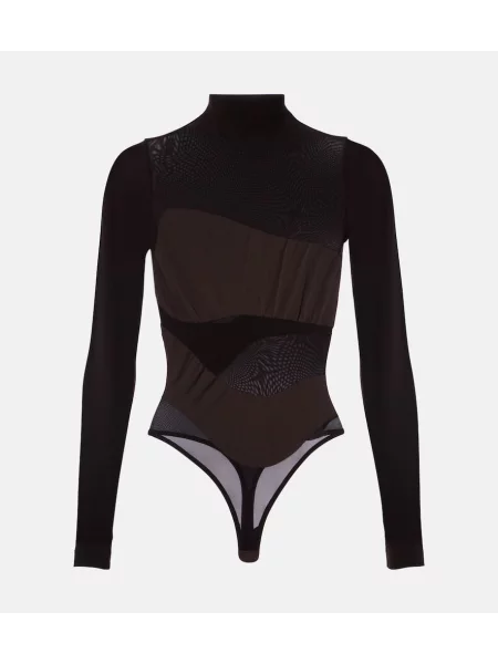 Body Wolford transparente maro